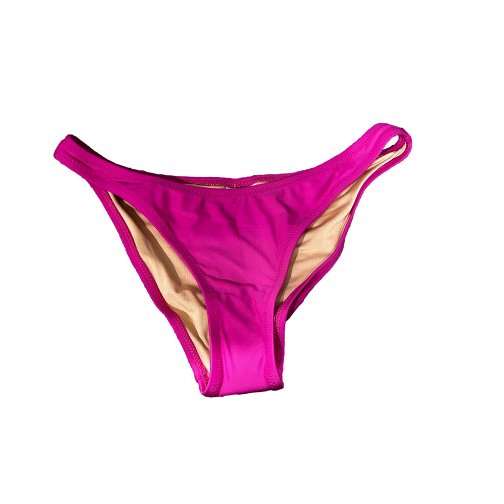 J. Crew Heritage 1989 high-leg bikini bottom Pink size L